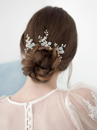 Forget Me Not Hair Pins