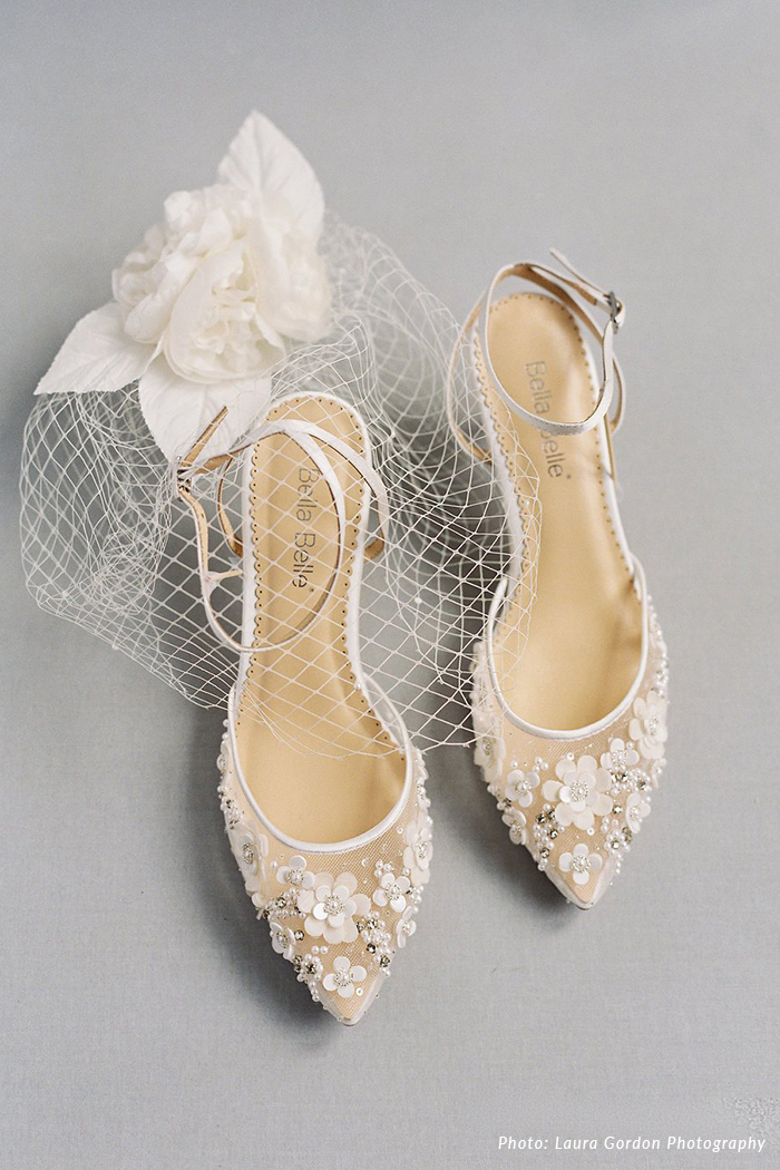Mira Open Toe Low Kitten Heel Wedding Sandals With Bow | Love My Dress®, UK  Wedding Blog, Podcast, Directory & Shop
