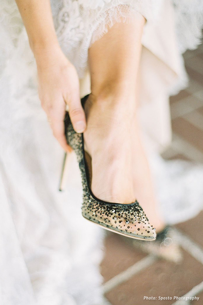 Crystal outlet designer shoes
