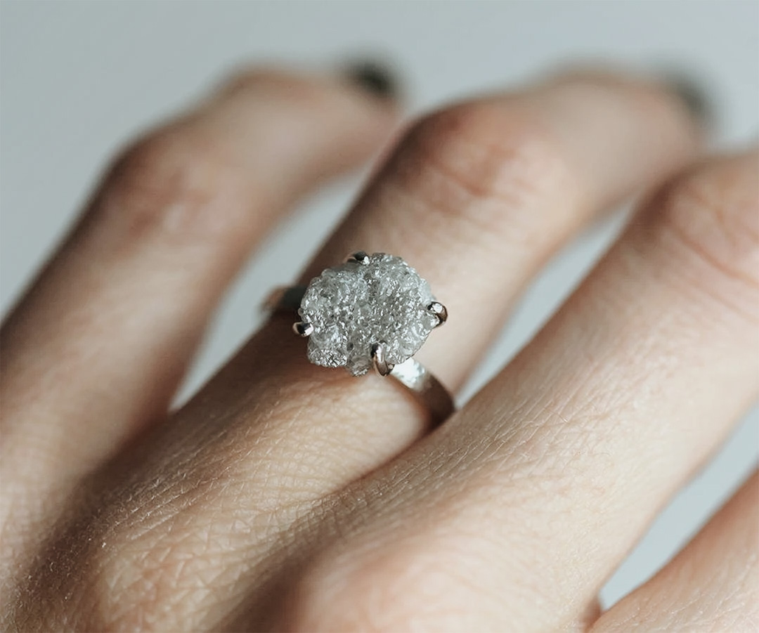 Introducing Custom-Made Rough Diamond Engagement Rings – The Raw Stone