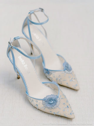 Norah Flower Shoes with Sequined Petals