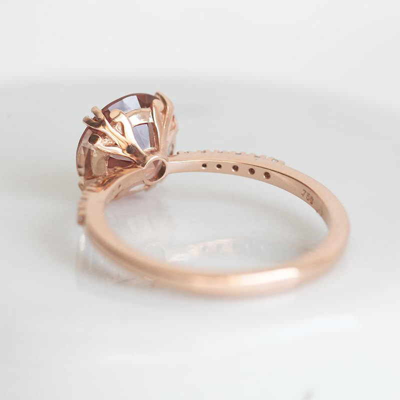 Oregon Sunstone Ring | ChicVida Fine Jewelry