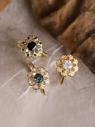 Blossom Gemstone Engagement Ring